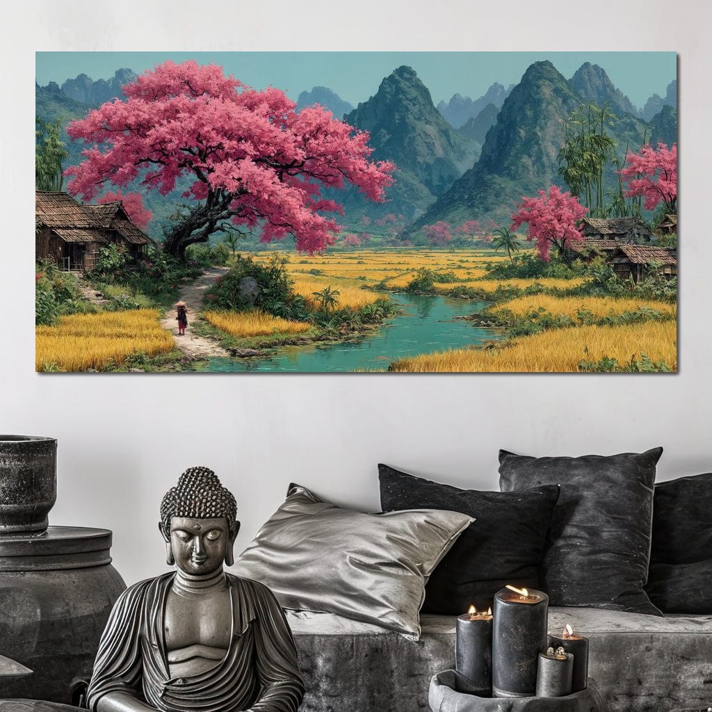 The Tranquil Path Canvas Wall Art