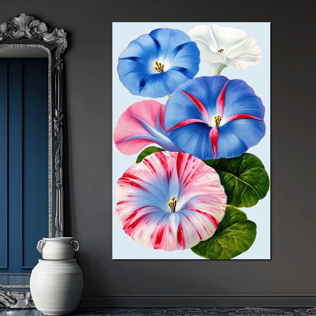 Morning Glory Reverie Canvas Wall Art