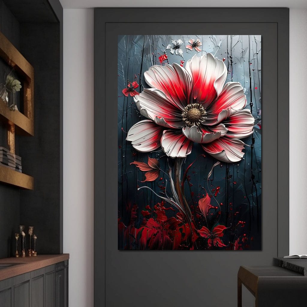Blossom of Sanguine Dreams Canvas Wall Art