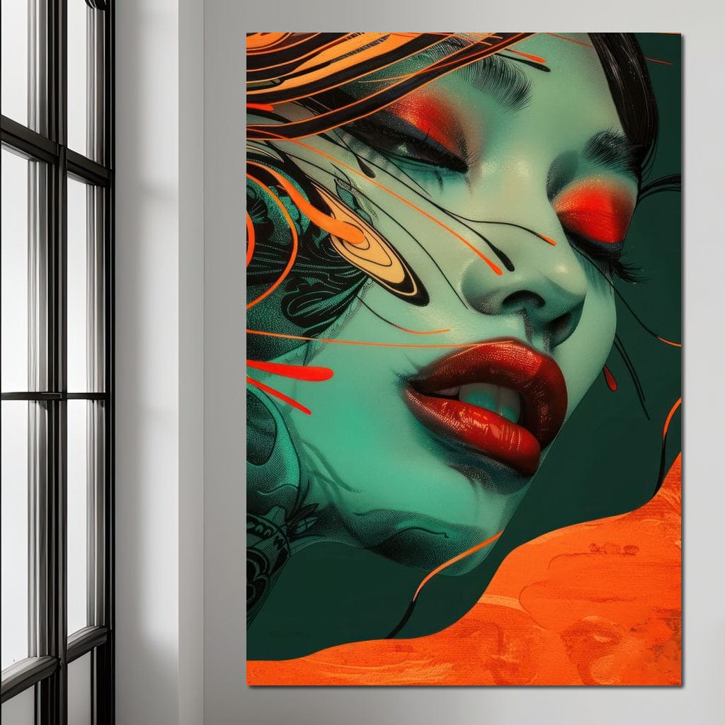 Celestial Muse Canvas Wall Art