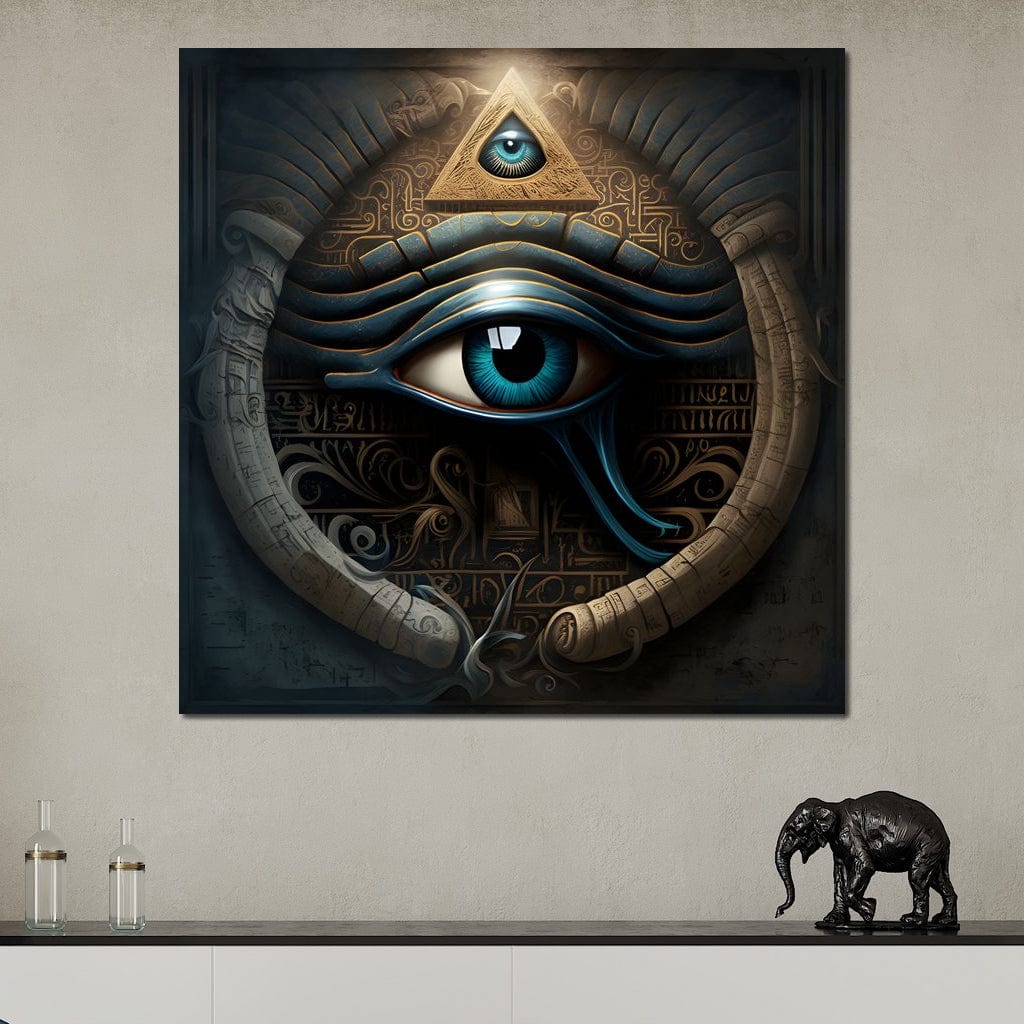 Eye Of Horus Canvas Wall Art