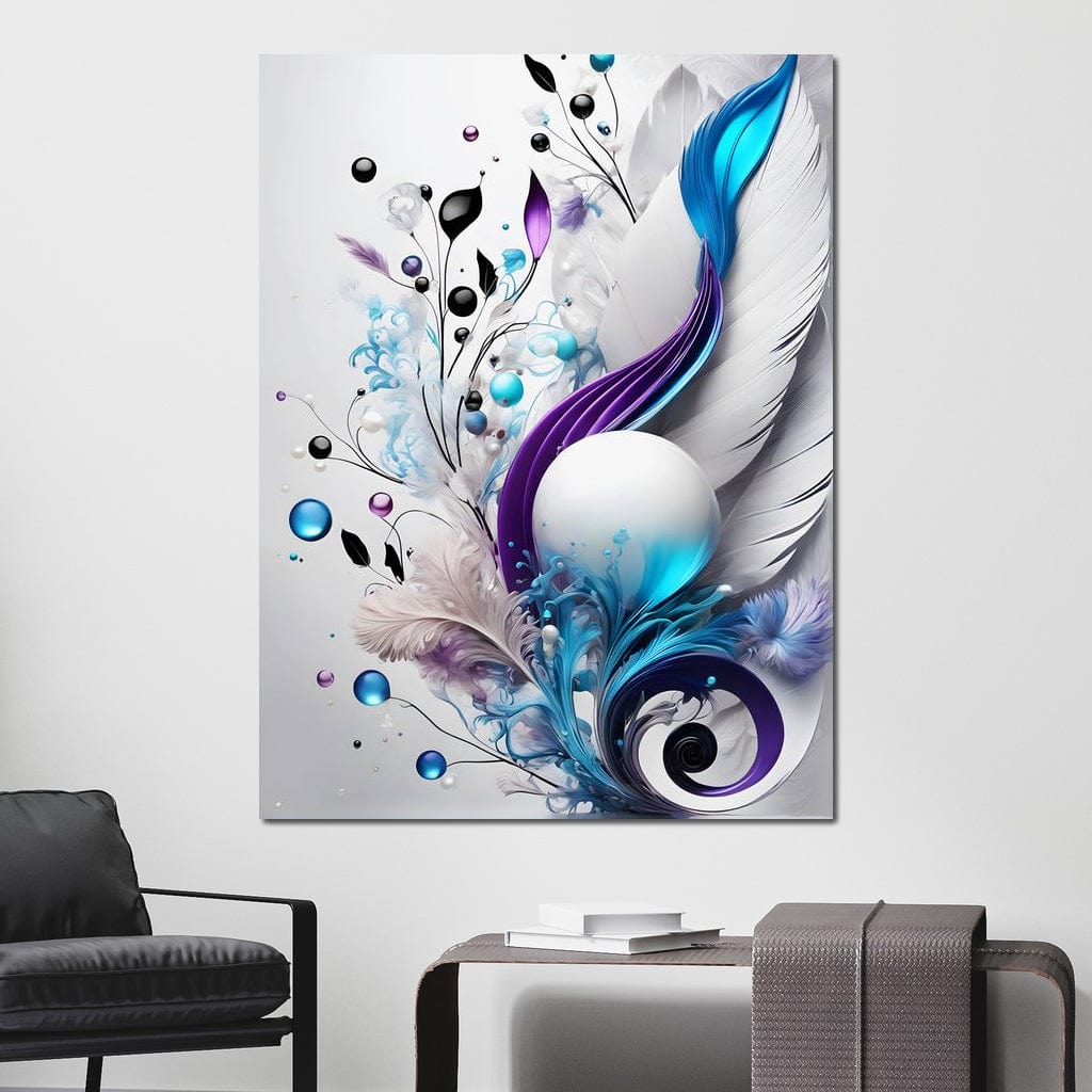 Purity and light Canvas Wall Art