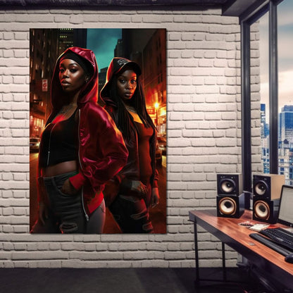 Verses in Velvet Canvas Wall Art