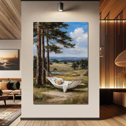 Pine Hammock Country Escape Canvas Wall Art