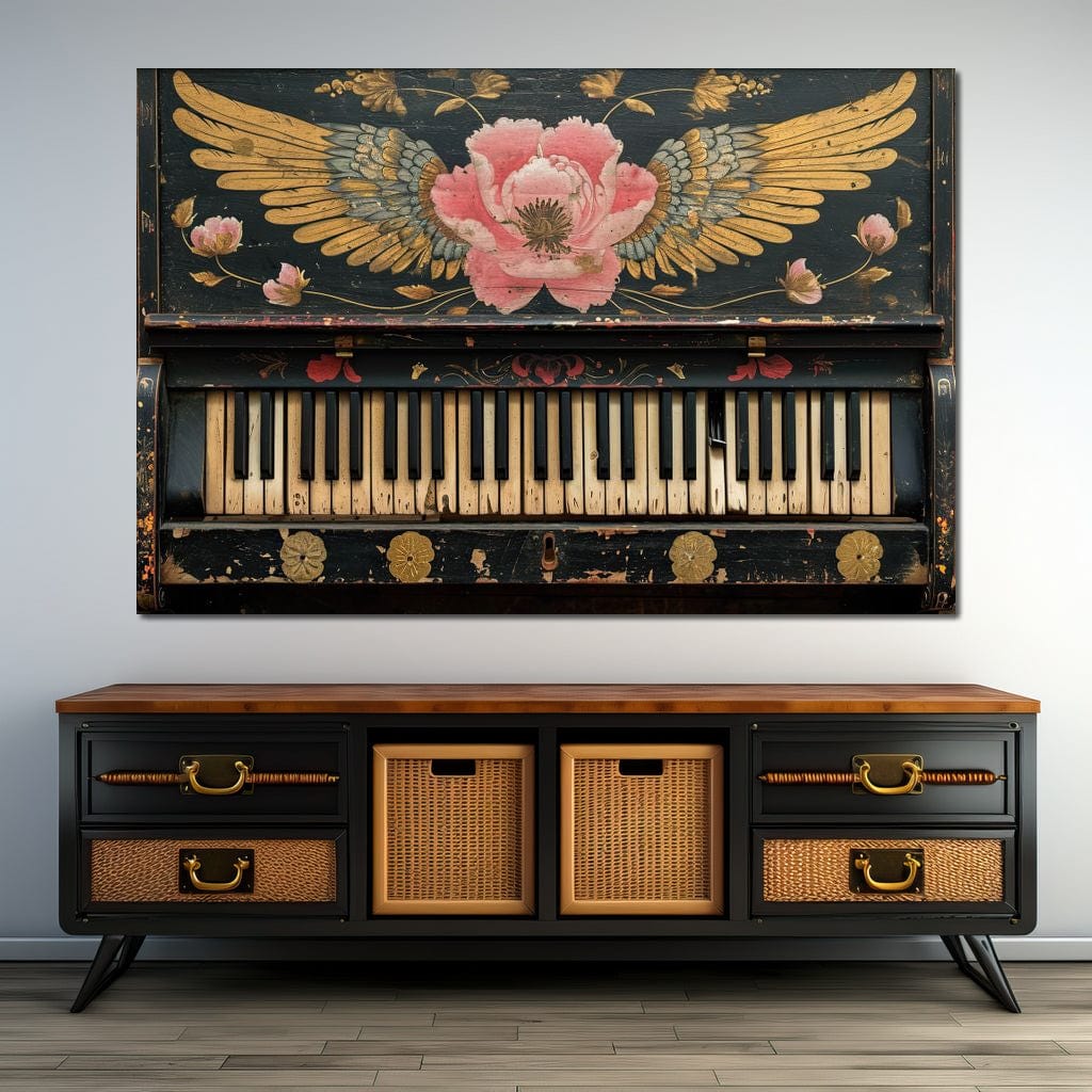 Floral Music Collection 11 Canvas Wall Art
