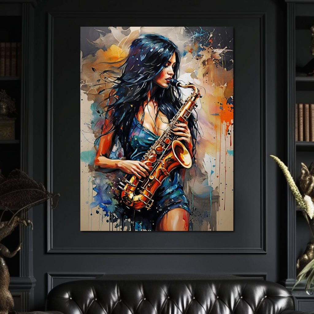 Female Portrait 078 Canvas Wall Art