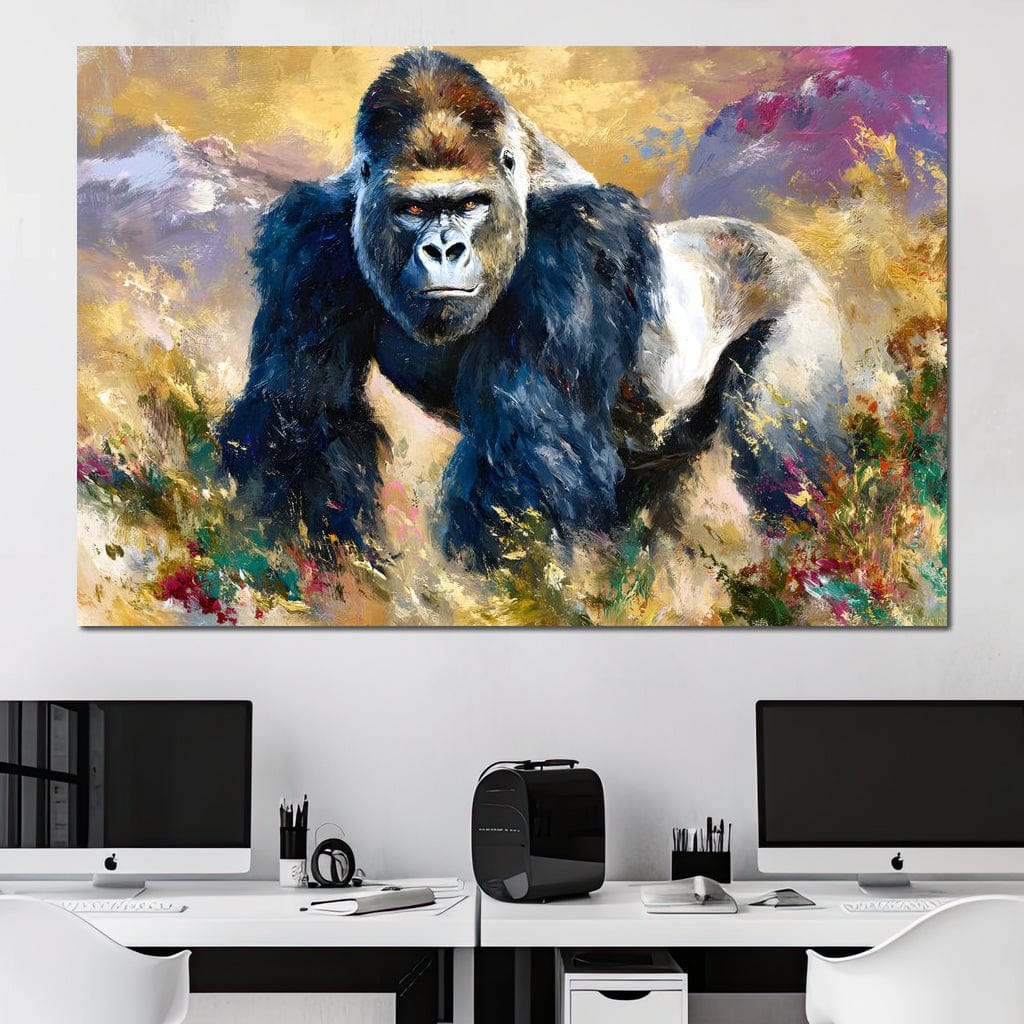 Silverback Mountain Dominion Canvas Wall Art