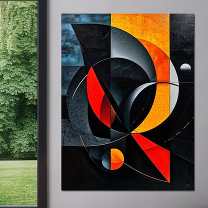 Colorful Modern Art 047 Canvas Wall Art