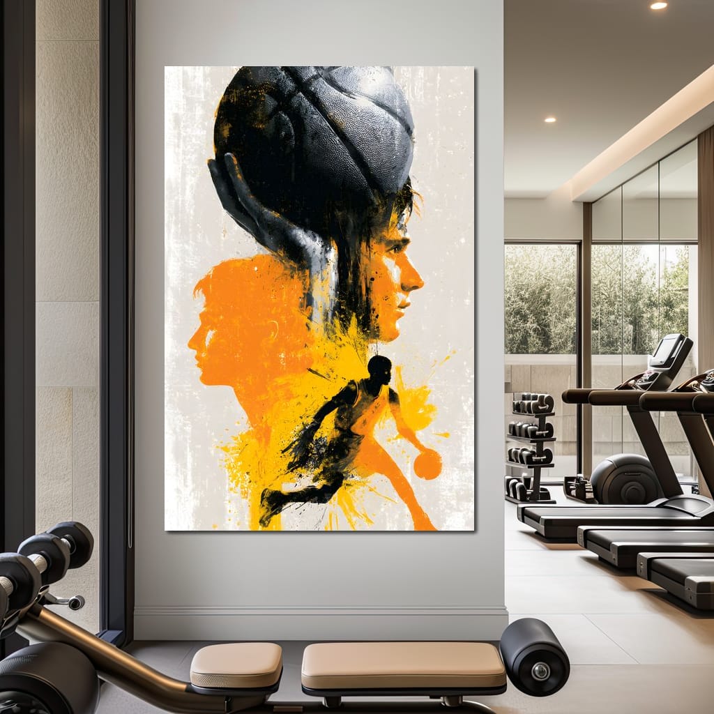 Rise of the Golden Court Hero Canvas Wall Art