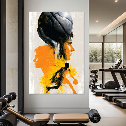 Rise of the Golden Court Hero Canvas Wall Art