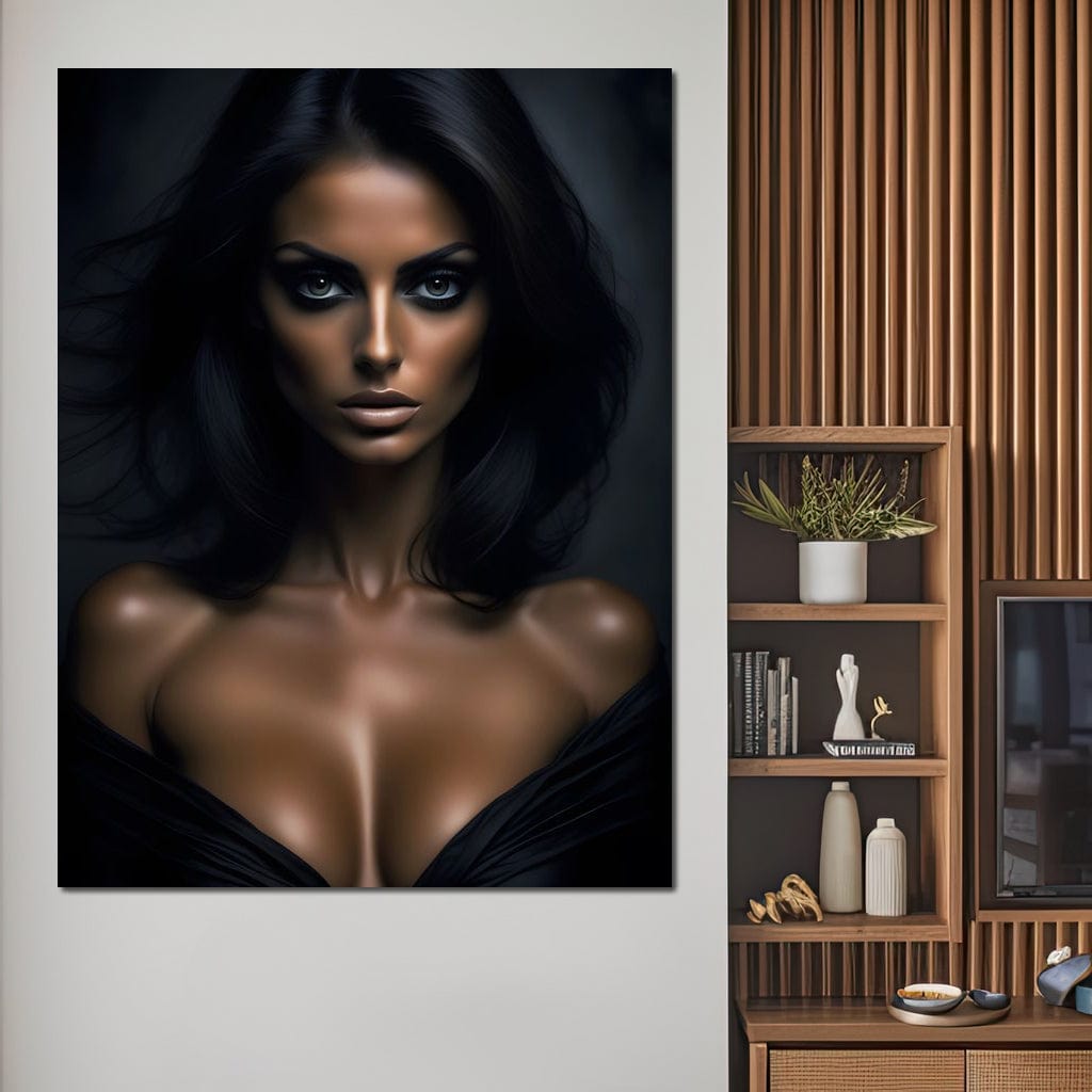 Female Portrait 199 Canvas Wall Art
