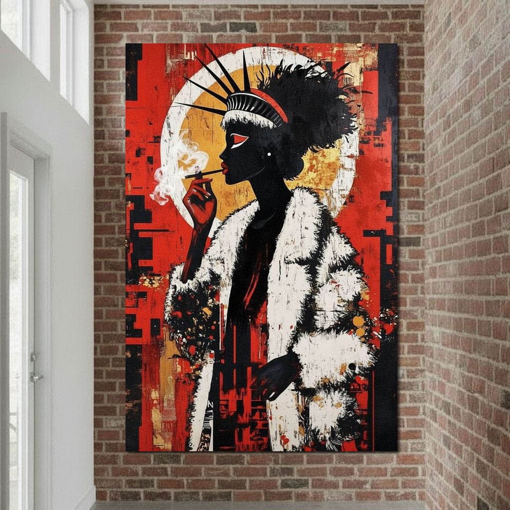 Liberty Lady Canvas Wall Art