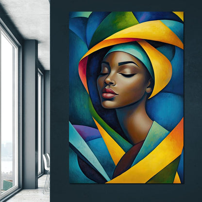 Portrait of Peace Canvas Wall Art
