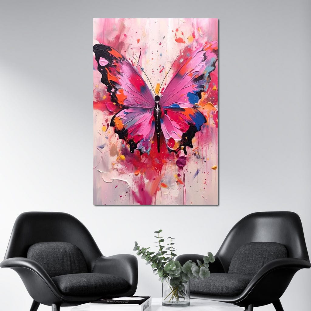 Radiant Winged Dreams Canvas Wall Art