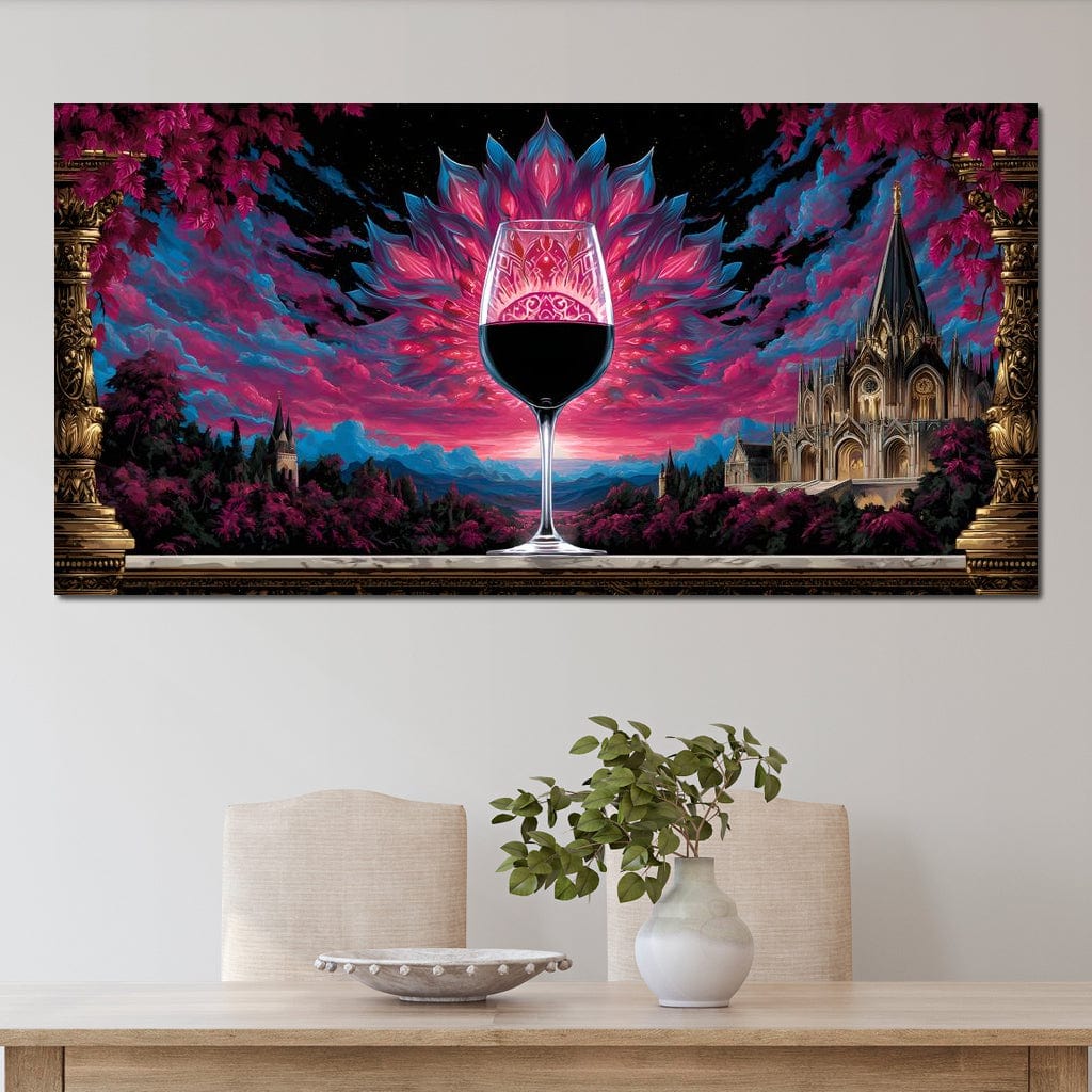 Majestic Evening Reverie Canvas Wall Art