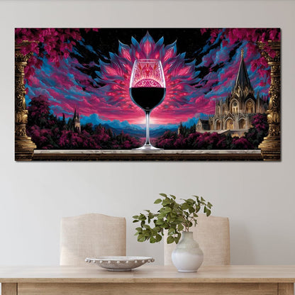 Majestic Evening Reverie Canvas Wall Art