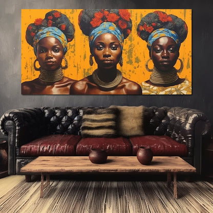 The Three Sisters Canvas Wall Art
