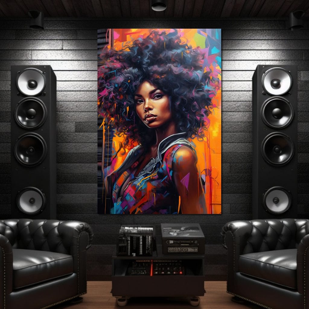 Onyx Oracles Canvas Wall Art