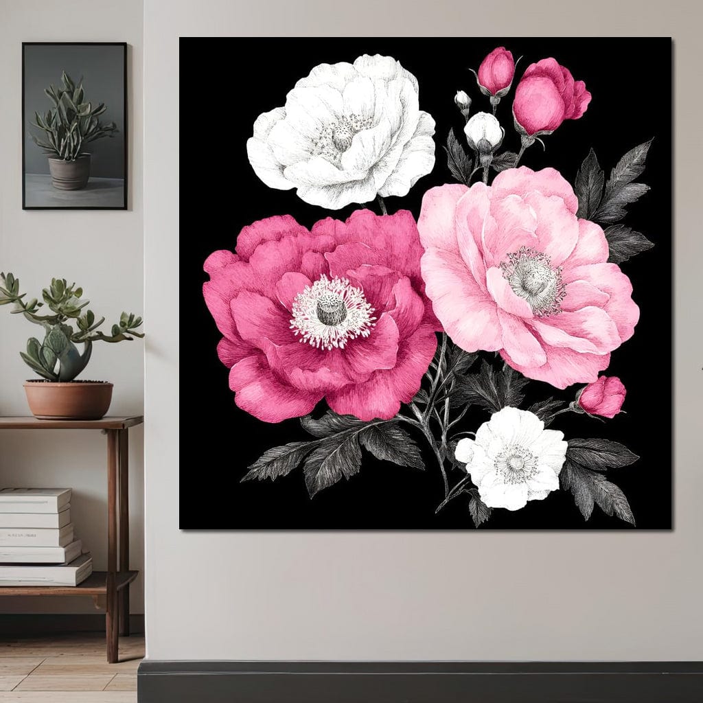 Blossoms of Enchantment Canvas Wall Art