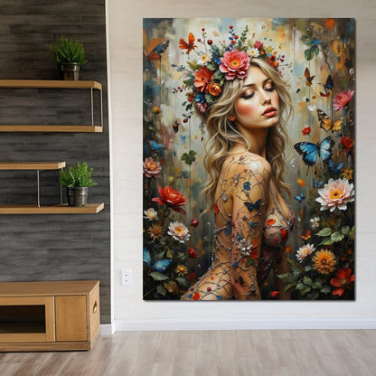 Female Portrait 335 Canvas Wall Art