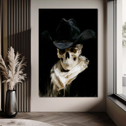 Last Ride of the Pale Outlaw Canvas Wall Art