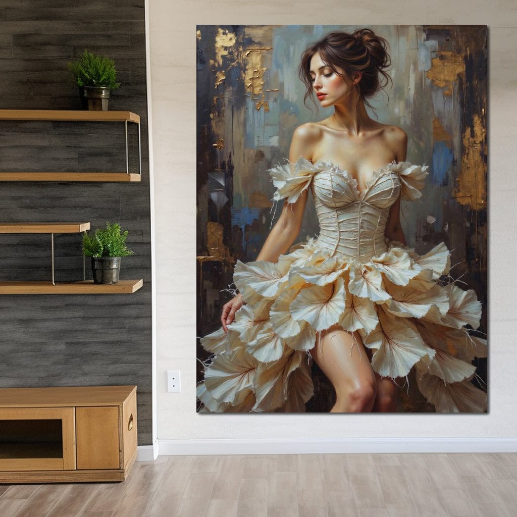 Female Portrait 334 Canvas Wall Art