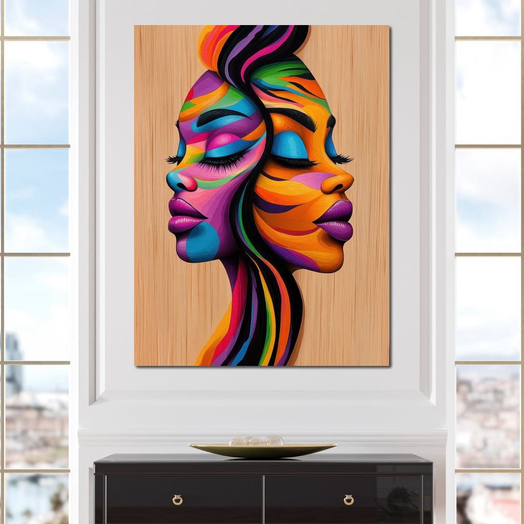 Soul Sisters in Color Canvas Wall Art