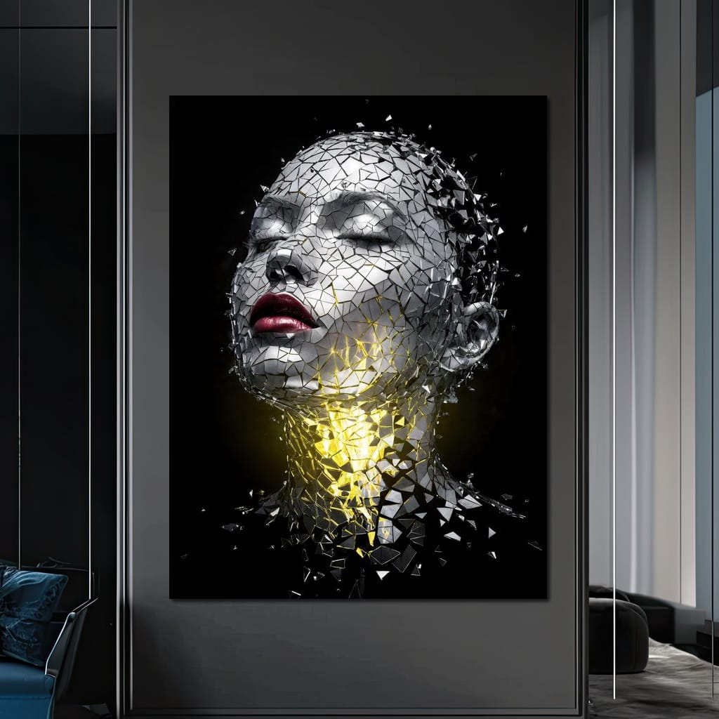 Kintsugi of the Soul Canvas Wall Art