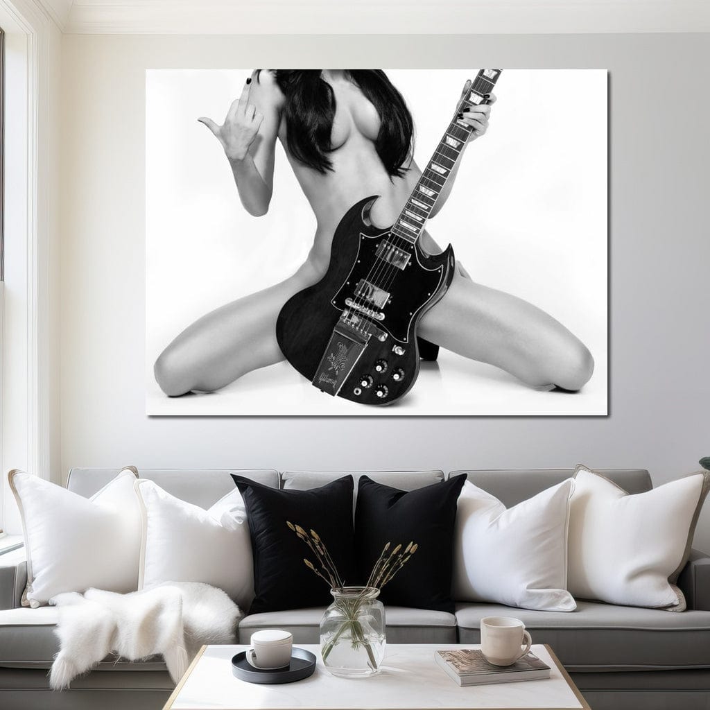 Go Rock Yourself Canvas Wall Art