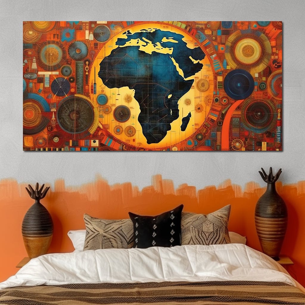 My World Africa Canvas Wall Art