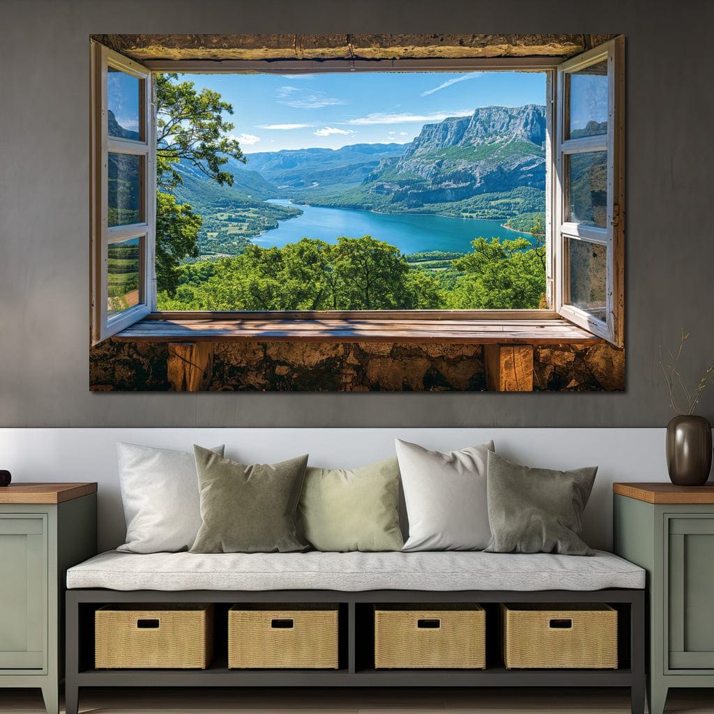 Serenity Vista Panorama Canvas Wall Art