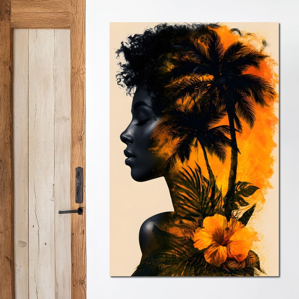 Tropical Soul Rising Heat Canvas Wall Art