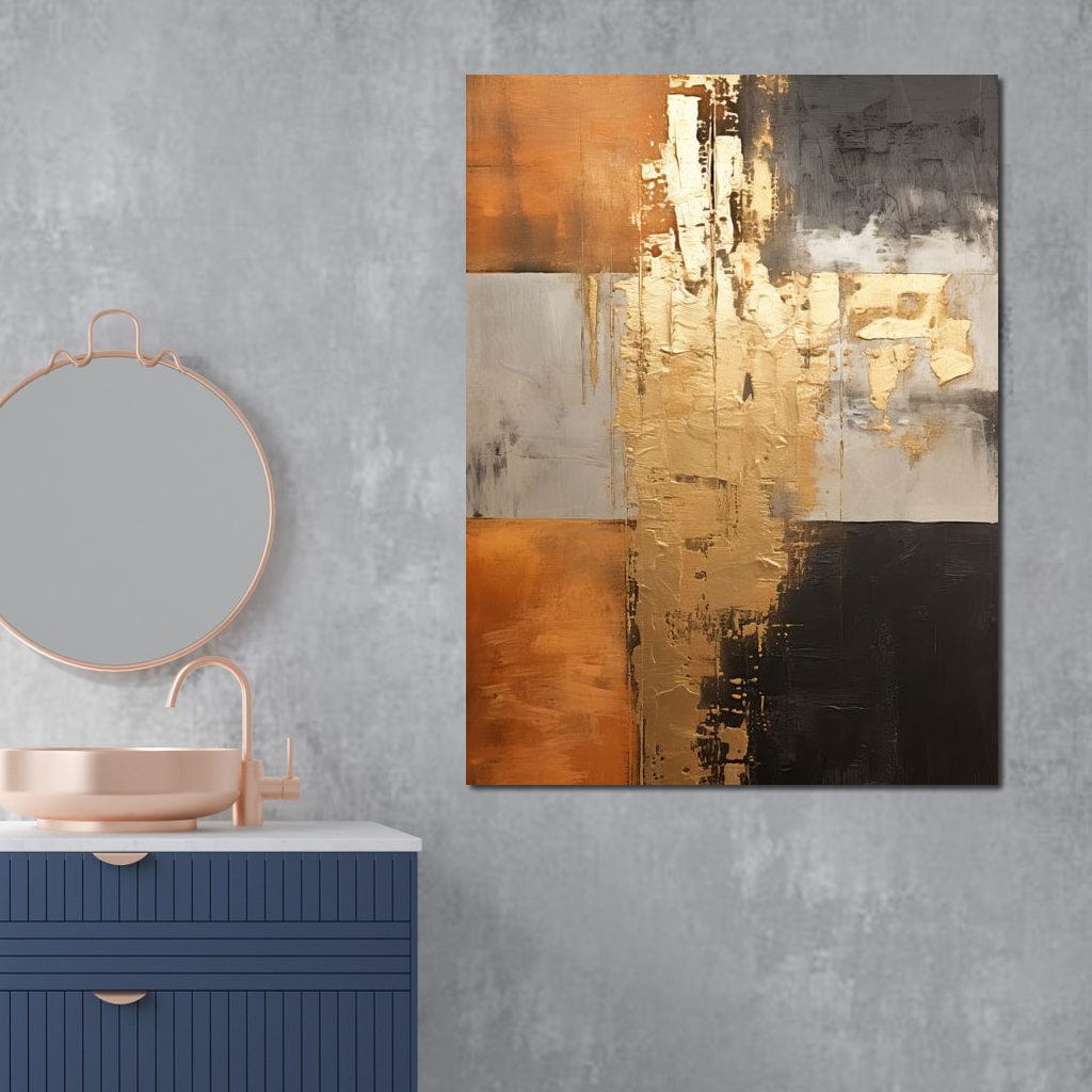 Eternal Golden Light Canvas Wall Art