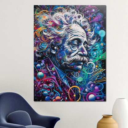 Albert Einstein Canvas Wall Art