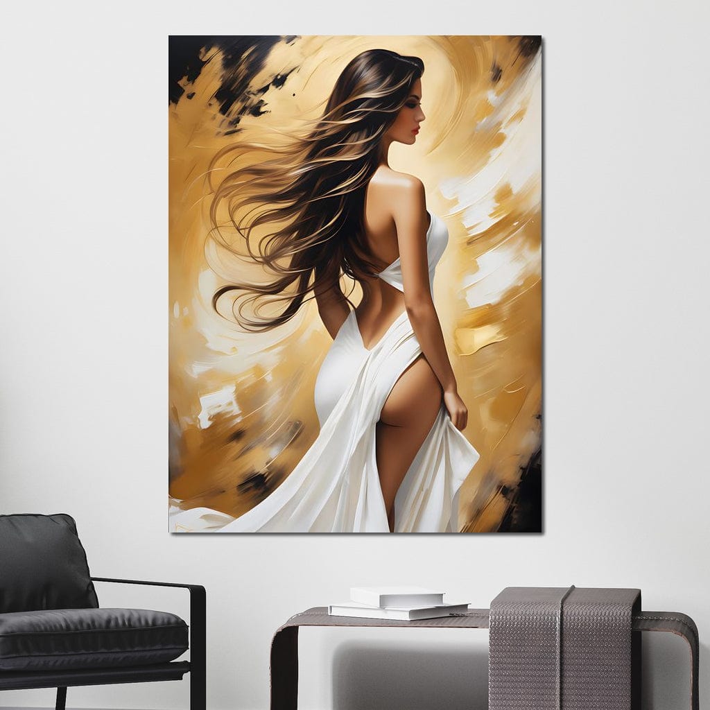 Female Portrait 202 Canvas Wall Art