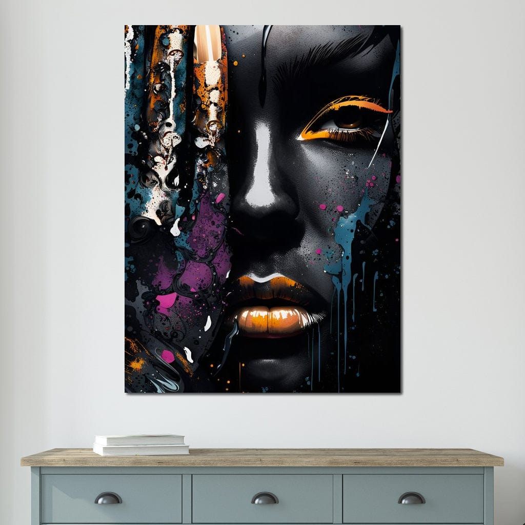 Female Portrait 128 Canvas Wall Art