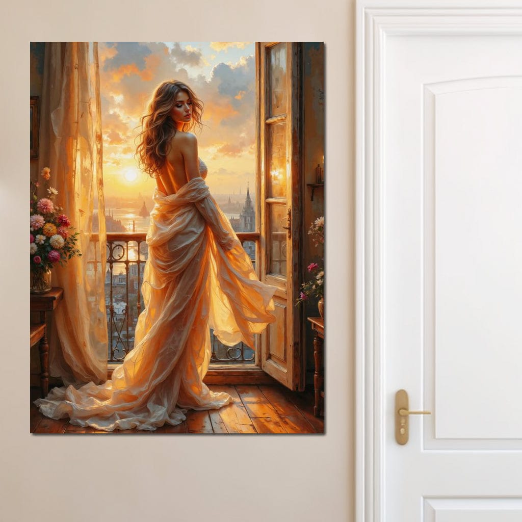Where Light Lingers Canvas Wall Art
