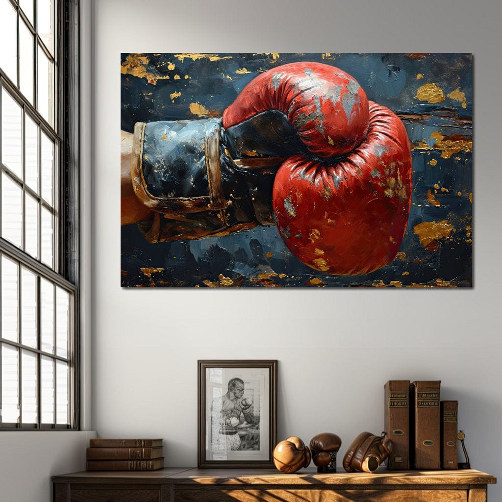 Boxing Glove Canvas Wall Art