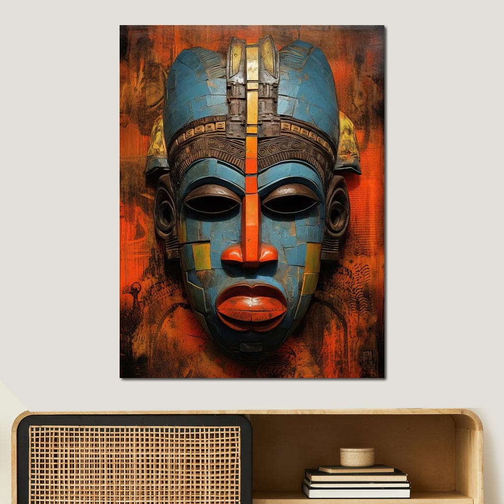 Gaze of the Ancestors Canvas Wall Art