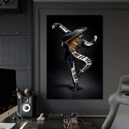 The Composer’s Dream Canvas Wall Art