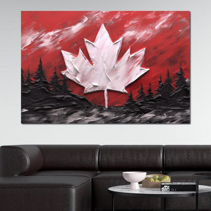 Canadian Landscape Canvas Wall Art