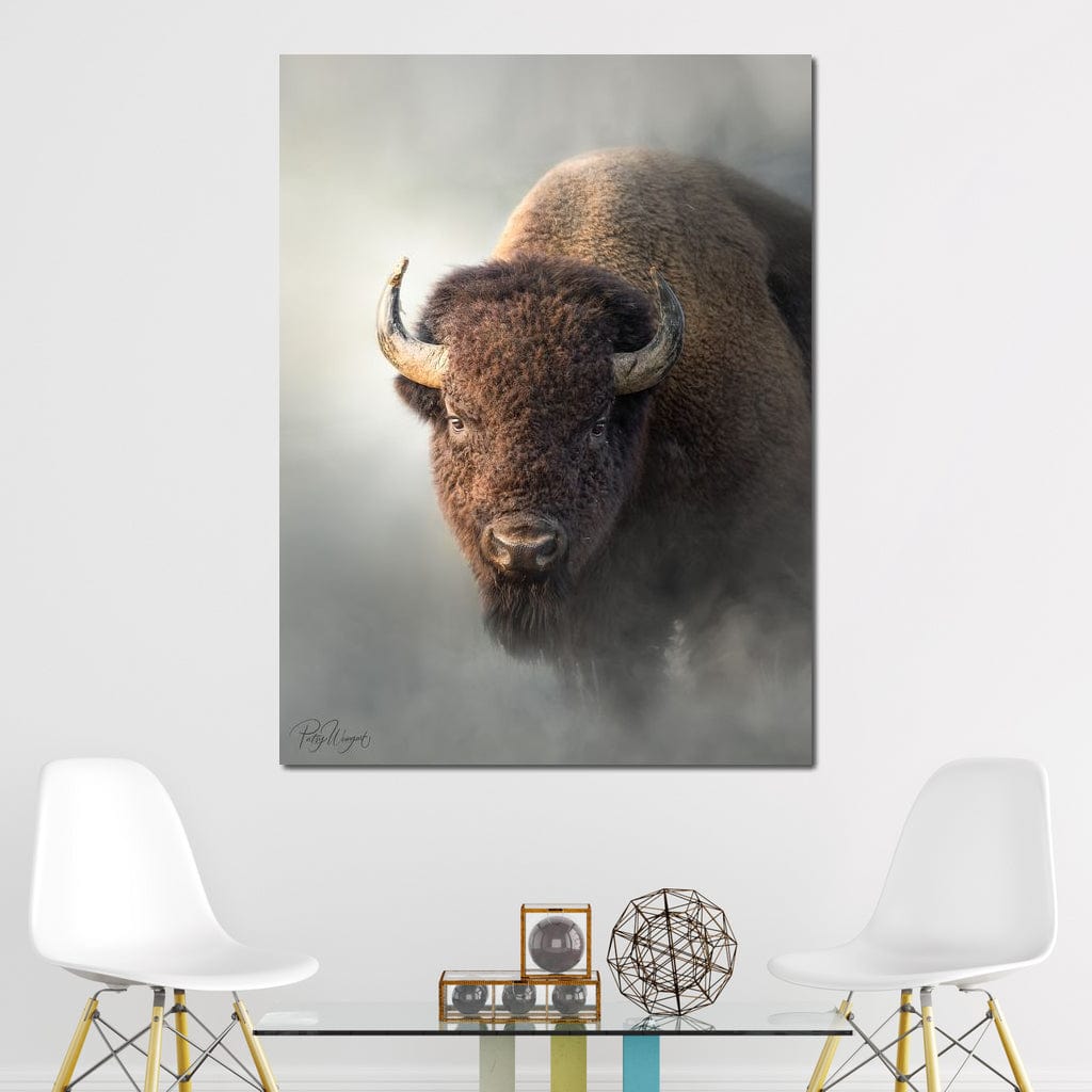 Bison 1 Canvas Wall Art