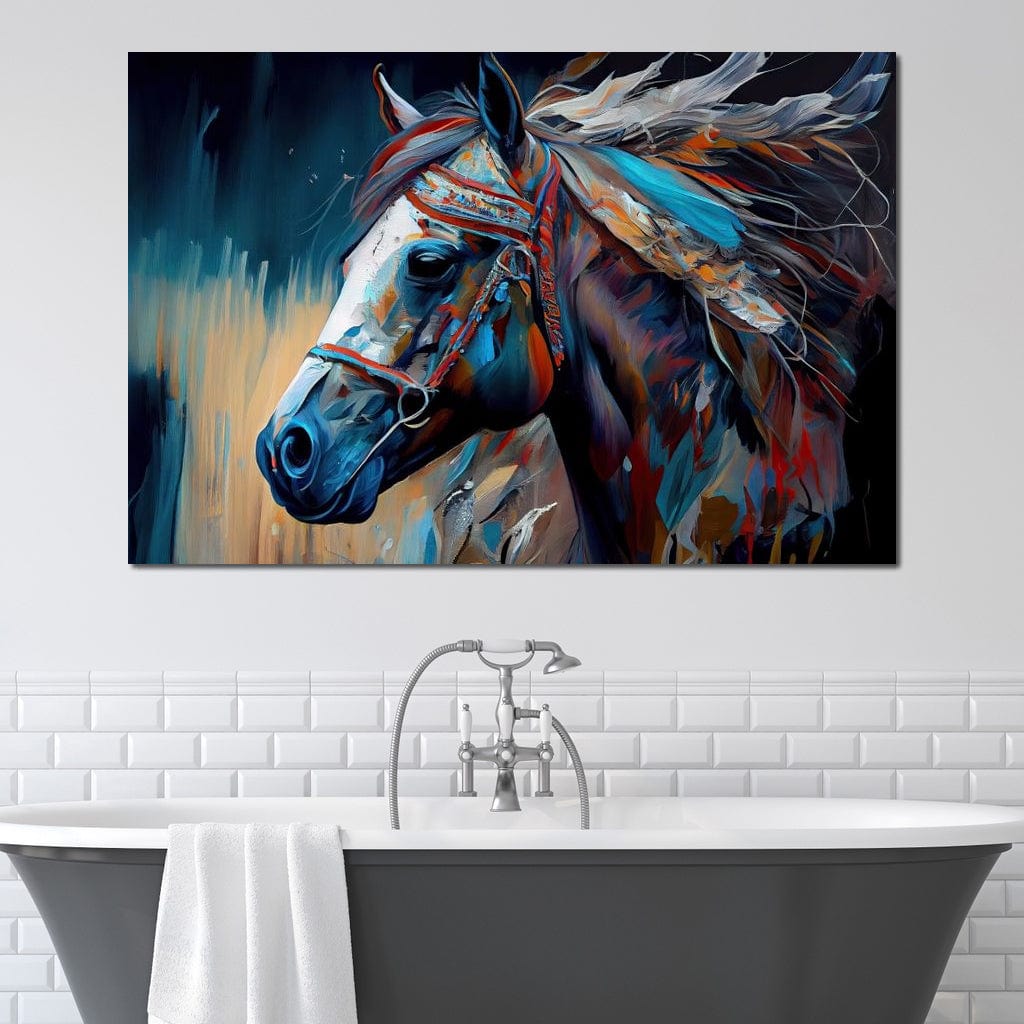 Cherokee Horse 4 Canvas Wall Art