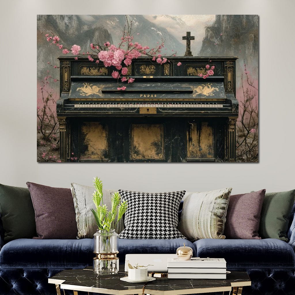 Floral Music Collection 10 Canvas Wall Art