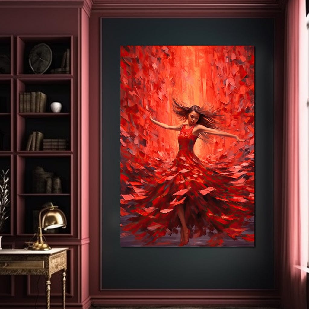 Ethereal Elegance Canvas Wall Art
