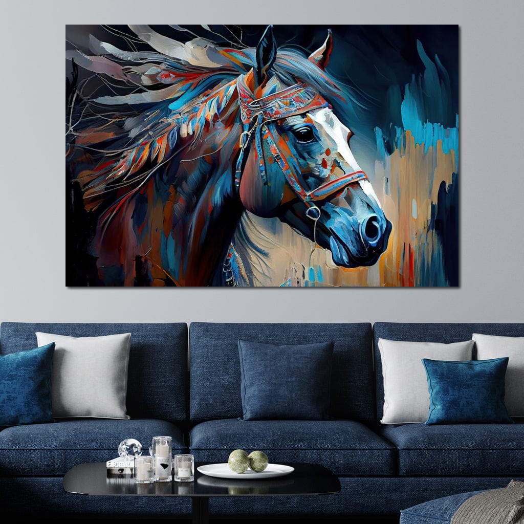 Cherokee Horse 3 Canvas Wall Art