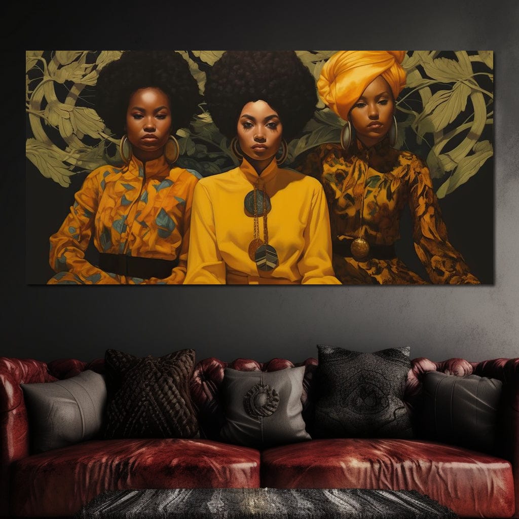 My Sisters Canvas Wall Art