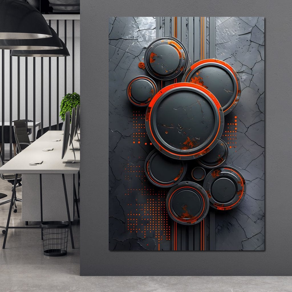 Colorful Modern Art 066 Canvas Wall Art