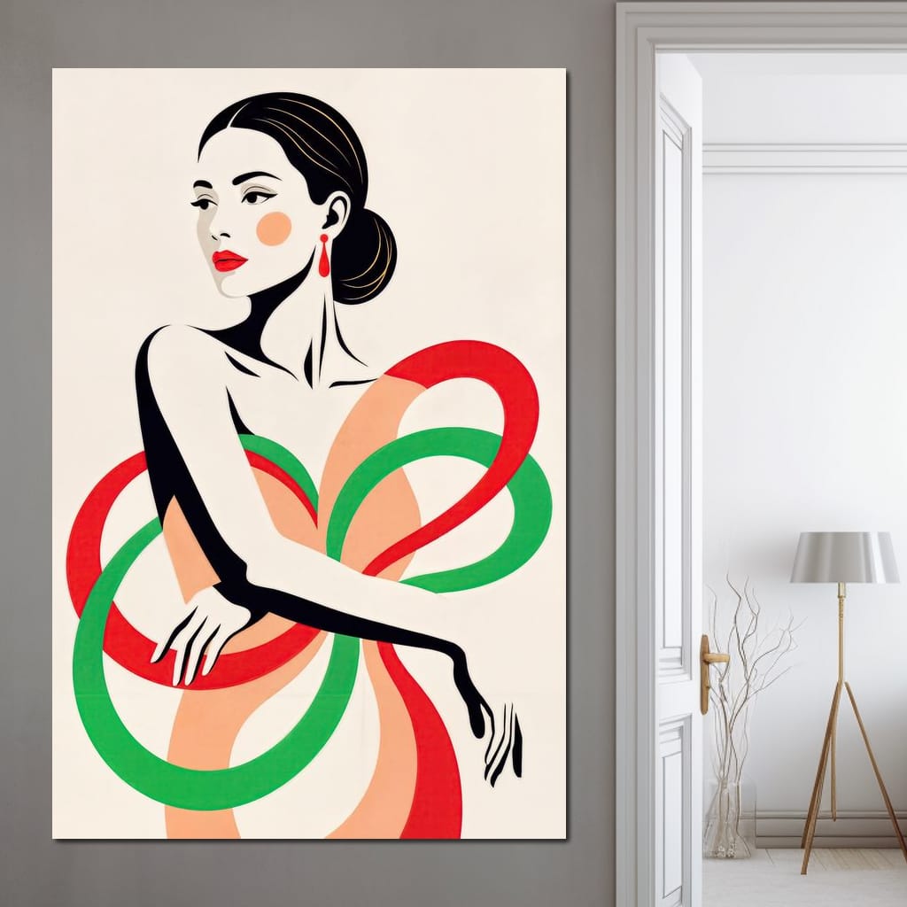 Deco Darling Canvas Wall Art