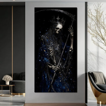 Celestial Reaper Star King Canvas Wall Art